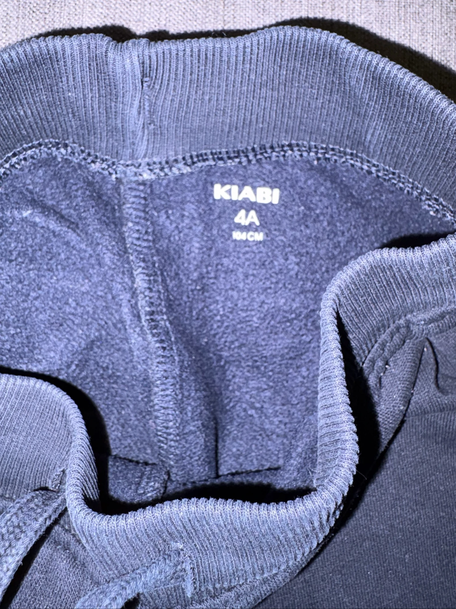 Boys' jogging pants 4 years old navy blue Kiabi – photo 3